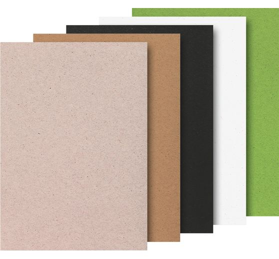 Přírodní lepenkový blok