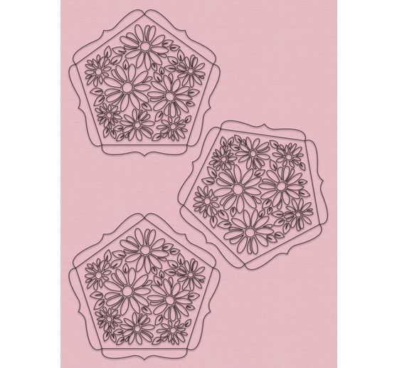 Silhouette balls "Flowers"