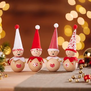 VBS Kreativní sada dřevěných kuličkových skřítků