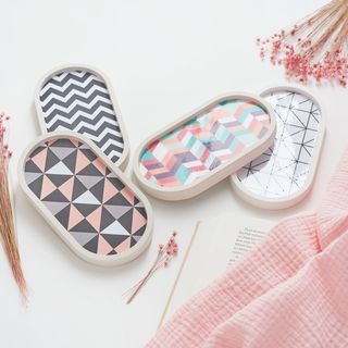 Zásobník na šperky s papírem s motivem