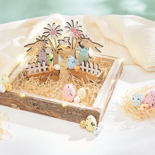 Bowl with easter decoration