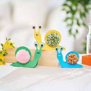 Funny pompom snails