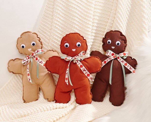 Sew gingerbread men