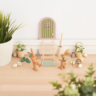 Mini domeček pro velikonočn&iacute;ho zaj&iacute;čka