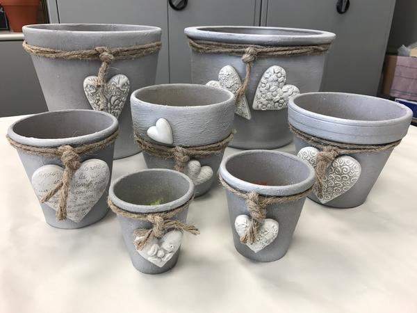 Terrakotta-Topf: Ergebnis