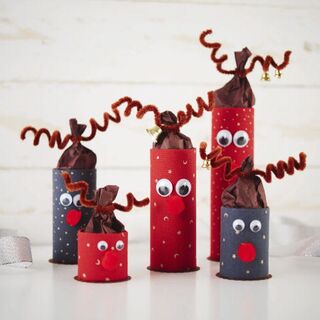 geschenkverpackung rentiere