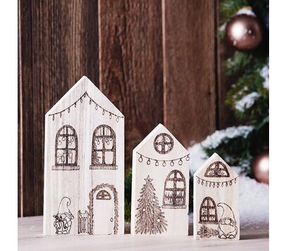 Brandmalerei-Haeuser